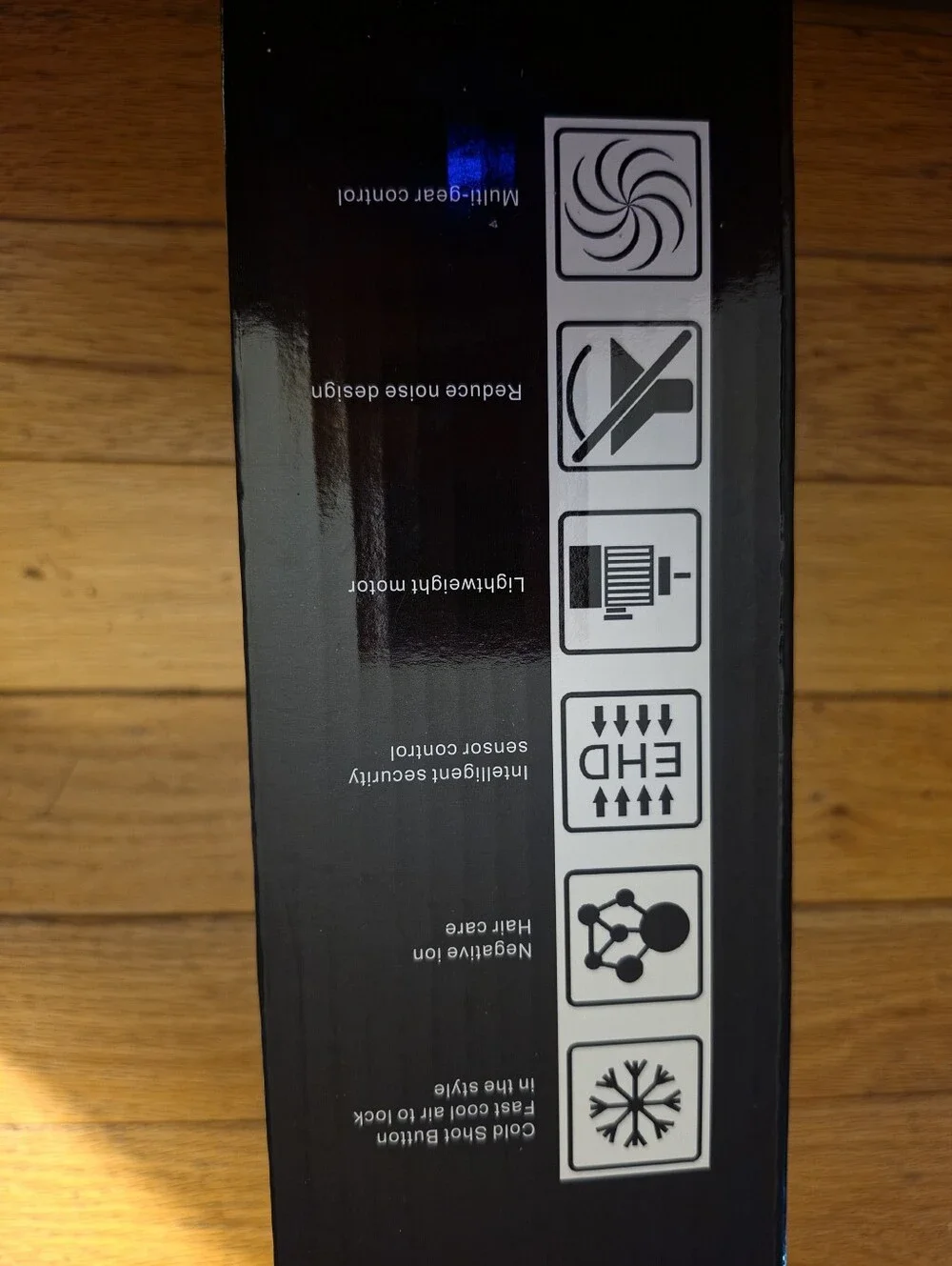 Professional Salon Hair Dryer — Black